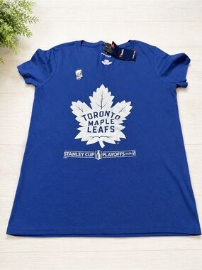 NWT Fanatics Toronto Maple Leafs 2024 Playoffs Tee S